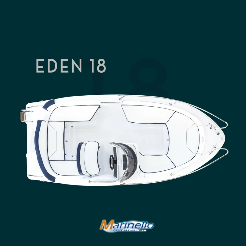Marinello EDEN 18 üvegszálas hajótest (5,3 m / max. 7 fő) BEMUTATÓ HAJÓ